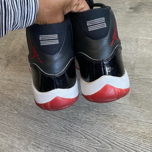 JORDAN 11 RETRO BRED SNEAKERS - Picture 7 of 17